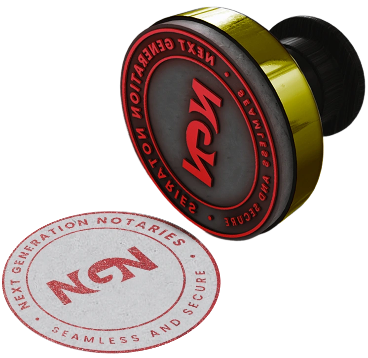 Next generation notaries stamp banner